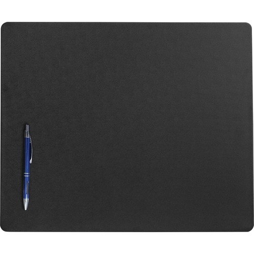 Conference Table Pad, Permaflat Core, 14" Wx 17" Lx 1/4" H, Black