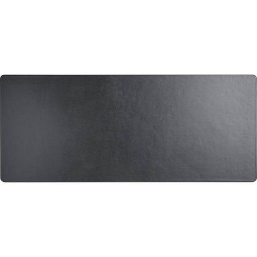 Desk Mat, Keyboard/Mouse, 30" x 12-1/2" x 3/10", Black