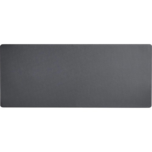 Desk Mat, Keyboard/Mouse, 30"x12-1/2"x3/10", Black