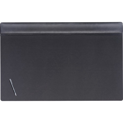 Desk Pad, Top Rail, 38" x 24" x 3/5", Black