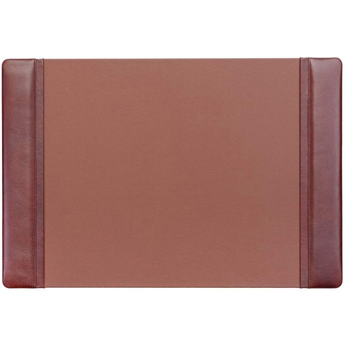 Desk Pad, Side Rails, Mocha, 25-1/2" x 17-1/4" x 1/2", BN