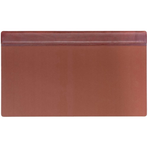Desk Pad, Top Rail, Mocha, 34" x 20" x 1/2", BN