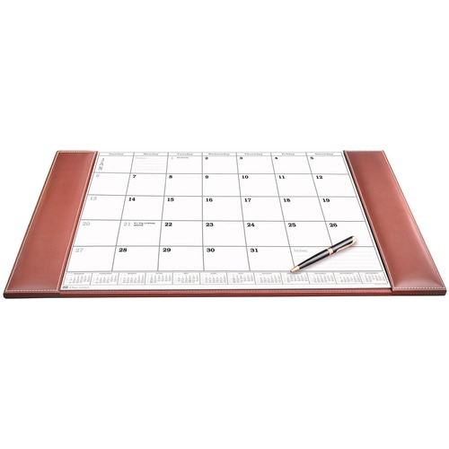 Desk Pad, With Calendar Insert, Rustic, 25-1/2"x17-1/4"x1/2", BN