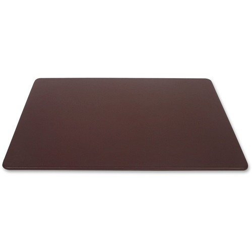 Desk Mat, Permaflat Core, 20"Wx34"Lx1/4"H, Chocolate Brown