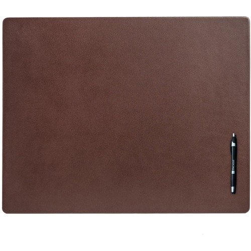 Desk Mat, No Rails, 24" x 19" x 1/4", Brown