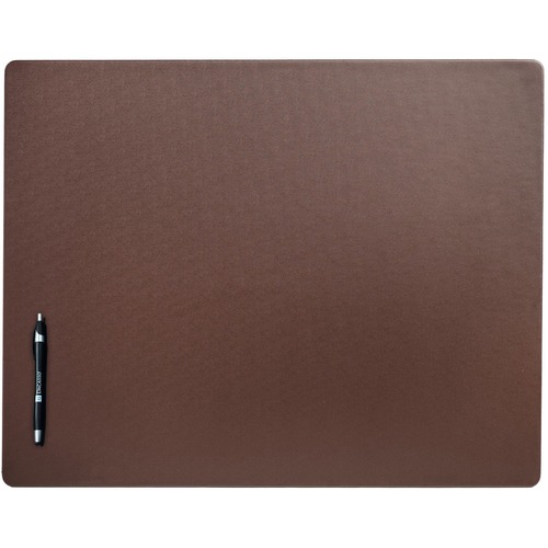 Desk Mat, No Rails, 24" x 19" x 1/4", Brown