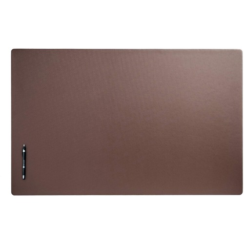 Desk Mat, No Rails, 38" x 24" x 1/4", Brown