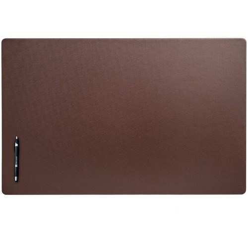 Desk Mat, No Rails, 34" x 20" x 1/4", Brown