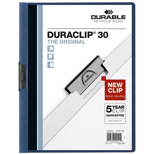 Cover, Rprt, Duraclip, 30sh, Be