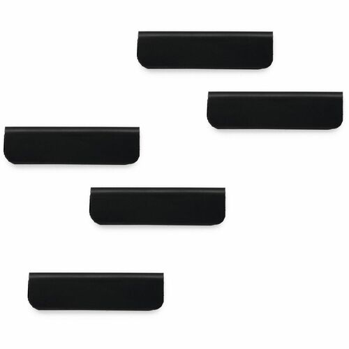 Clip, Magnetic, 2-3/8"Wx5/8"H, Black 10/PK