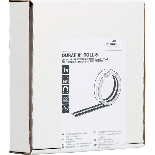 Roll, Magstrip, 16-1/2"Wx5/8"H, Silver