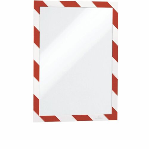 Self Adhesive Frame, Letter, Red/White 2/PK
