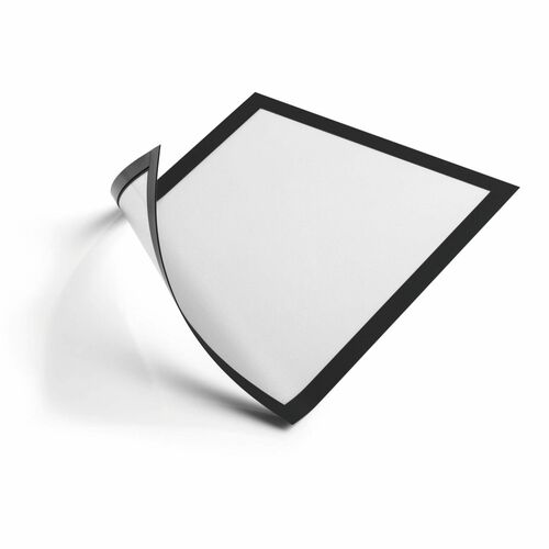 Holder, Magnetic, Sign, 8.5x11, Black 2/PK