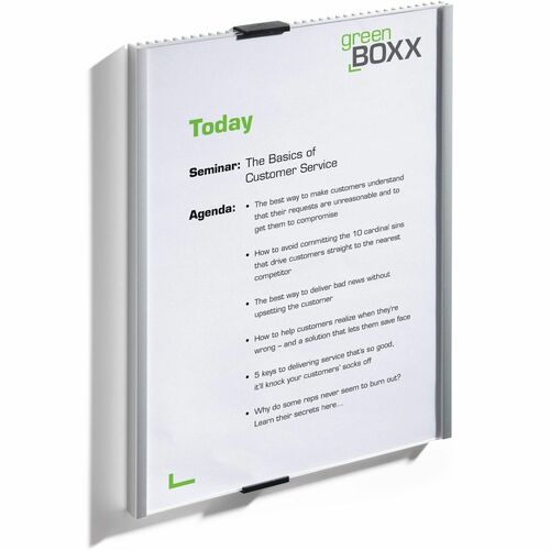 Information Sign, 10 Inserts, 8-7/16" x 11-7/8"