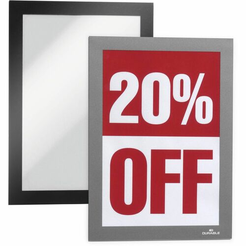 Sign, HF Letter, 5.5 x 8.5, Silver 2/PK