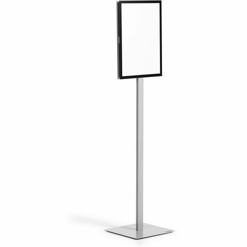 Floor Stand, For Tabloid Size, Magnetic, Gray