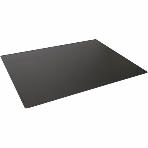 Desk Mat, Round Edges, Polypropylene, 25-1/2"x19-7/10", Black