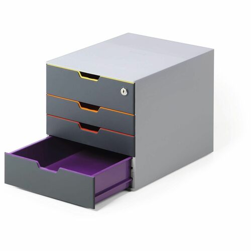 Organizer, Drawer, Desk, Keyboard, Gray