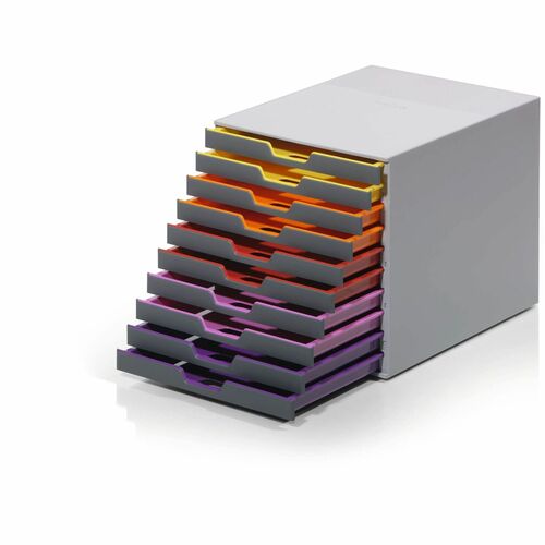 Organizer, PST, Desk, Drawer, V10, Gray