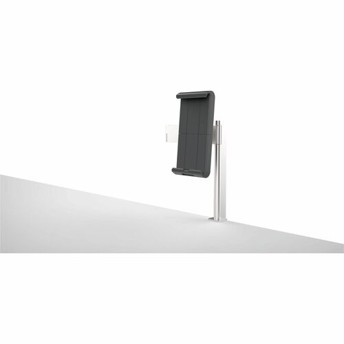 Tablet Holder, 3-9/10" W x 8-1/4" D x 17-3/10" H, Silver