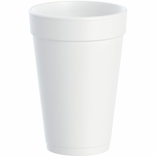Cup, Foam, 16 Oz, White, 25/PK 40/CT