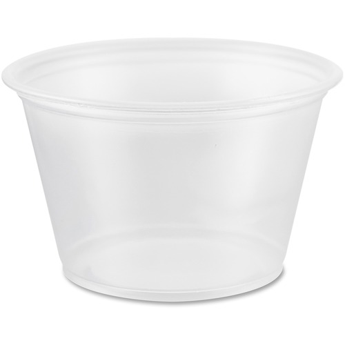 Cup, Portion, Plastic, Clear, 4oz, 125/Pk 20/CT