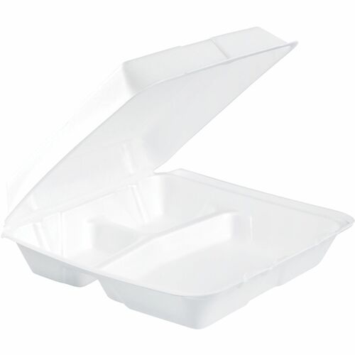 Container, 3 Compartment, Large, 100/PK 2/CT