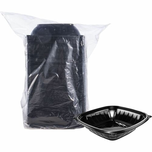 Bowl, Plastic, PP, 32 Oz, Black 63/PK