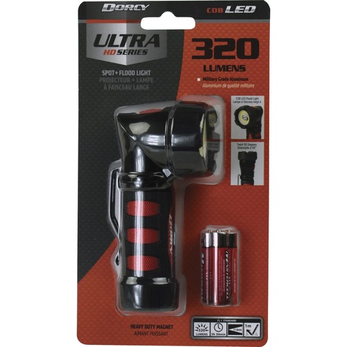 Flashlight, Swivel, 320 Lumen