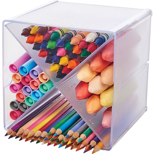 Organizer, Cube, With DVD Recorder, Clear