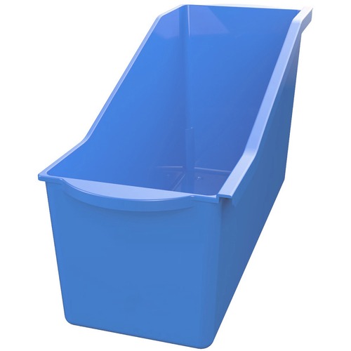 Book, Bin, Blue