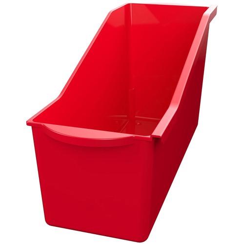 Book, Bin, Red