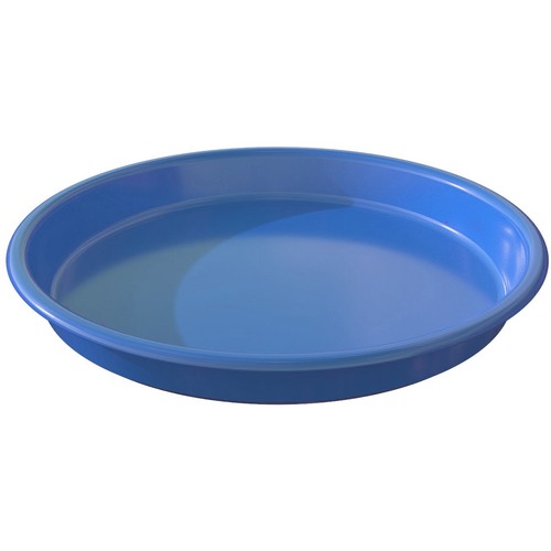 Tray, Round, 13", Blue