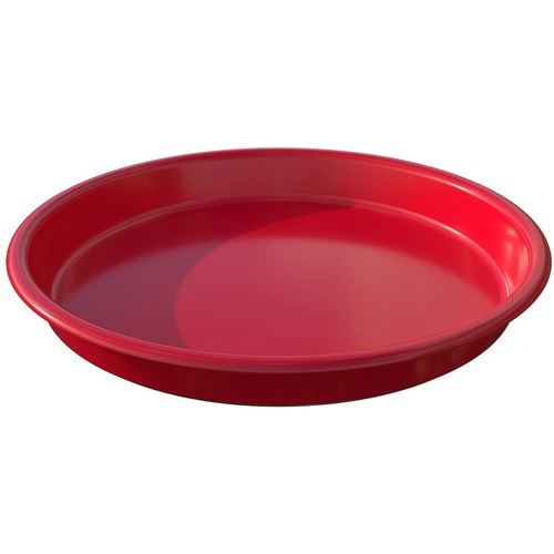 Tray, Round, 13", Red