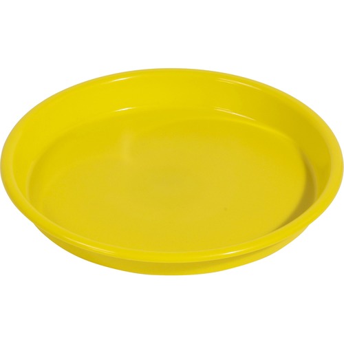 Tray, Round, 13", Yellow