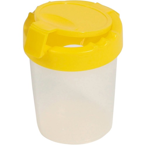Cup, Paint, Yellow