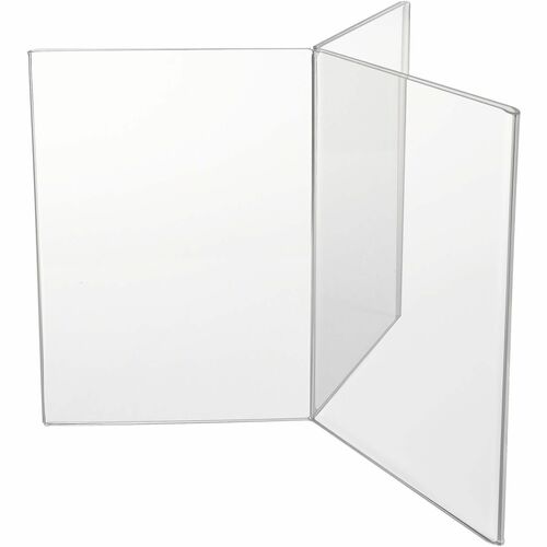 Signholder, 4x6, 6 Sided, Clear