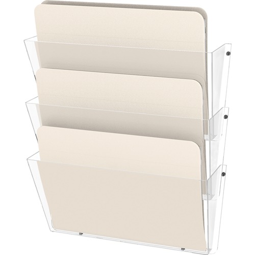 Pocket, Wall, Letter, Nonbreak 3/PK