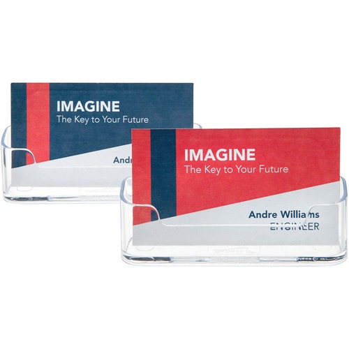 Holder, Card, Bus, Clear 2/PK