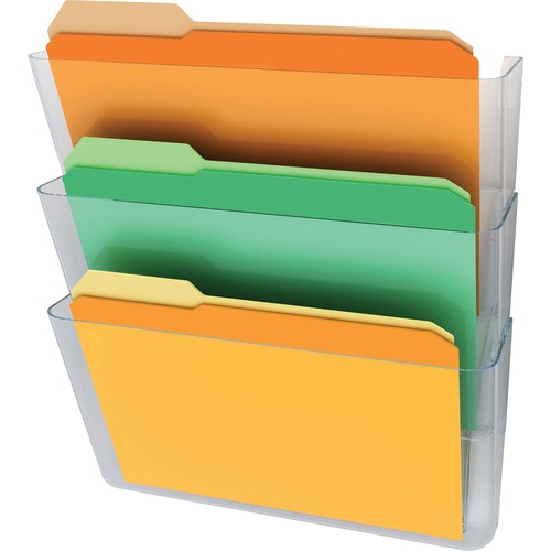 Pocket, Wall, Stack, Clear 3/ST