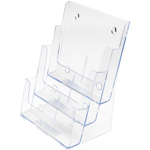 Holder, Magazine, 3 Tier, Clear