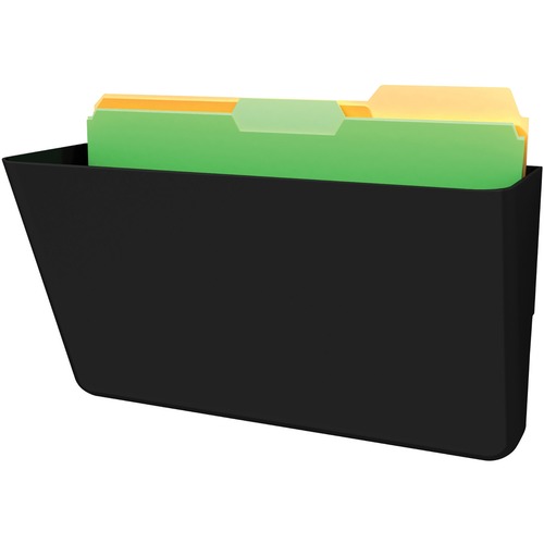 File, Wall, Recycled Letter, Black