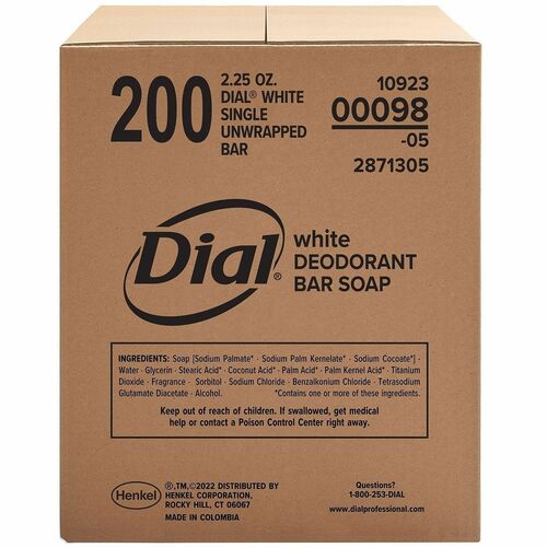 Soap, Bar, Antibacterial, 2.5 Oz 200/CT
