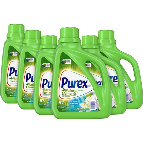 Detergent, Laundry, Liquid, Purex 6/CT
