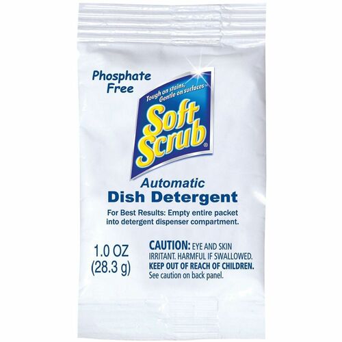 Detergent, Dishwasher, Powder, 1 Use 200/CT