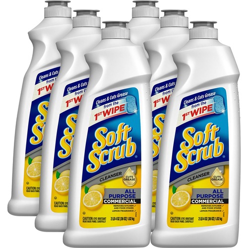 Cleaner, Softscrub, Lemon 6/CT