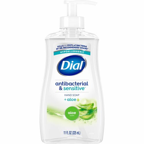 Soap, Hand, Liquid, Antibacterial, Aloe, 11Z 12/CT