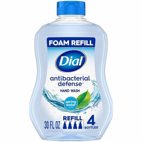 Soap, Wash, Hand, Foam, Antibacterial, Soft White, 30OZ