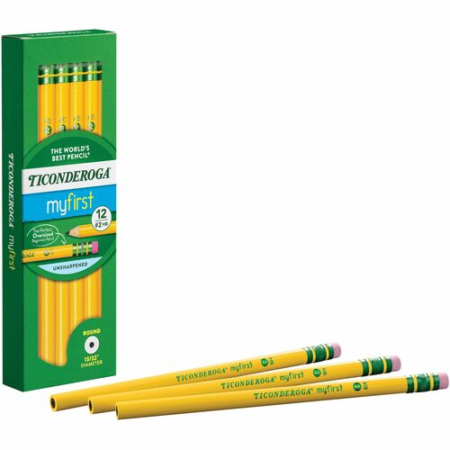 Pencil, Beginner, #2, With Eraser 12/DZ