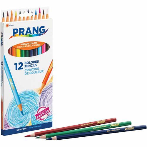 Pencils, 12 Color Set, 3.3mm 12/ST